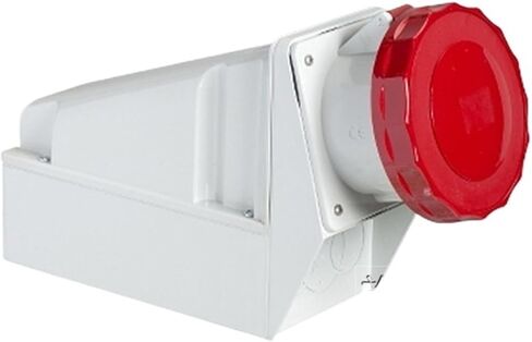 81183 موصل PK برغي توصيل مقبس صناعي مخفي (63A 6h IP67 5P أحمر) in Kuwait