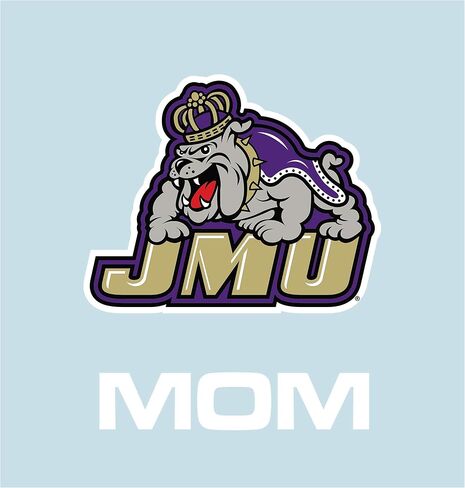 ملصق Craftique James Madison (ملصق JMU BULLDOG MOM (5 بوصات)، 5 بوصات) in Kuwait