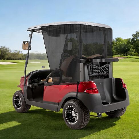 مظلة شمسية لعربة الجولف 600D لسيارة Club Car DS، شبكة حماية من الشمس للحماية من الأشعة فوق البنفسجية، مانع للحرارة والرياح، شبكة باردة in Kuwait