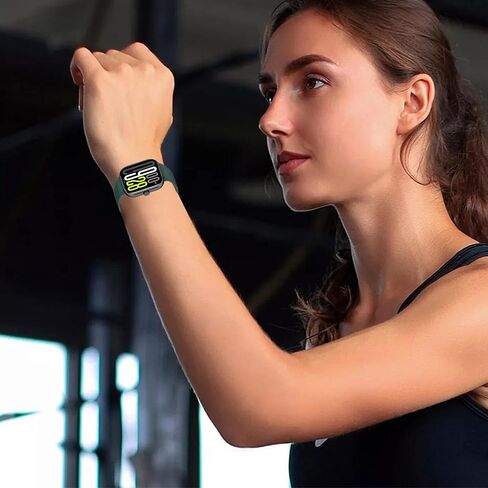 عبوتان من أربطة السيليكون المتوافقة مع حزام ساعة Redmi Watch 5/4، سوار رياضي من السيليكون لـ Xiaomi Mi Smart Band 8 Pro/9 Pro النساء والرجال in Kuwait