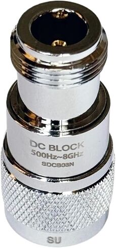 1Pcs/lot RF Straightener DC-Block; 1k-8G,13G,18G; SMA/N/BNC/TNC; Voltage Isolation :50v SDCB08 coaxial Fixed attenuator(Male-F 8GHz SDCB08S) in Kuwait