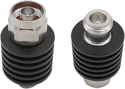 10W N Type Attenuator DC-3Ghz/4Ghz 1/2/3/5/6/10/15/20/30db/40db N Male to Female RF coaxial Power Male(30db,3G) in Kuwait