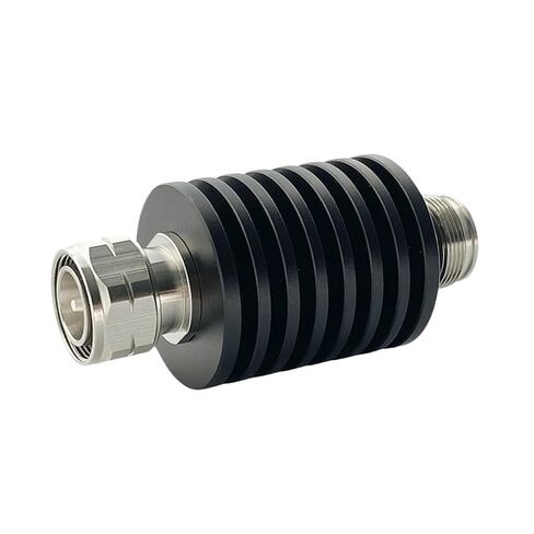 4.3-10 25W MINI DIN-JK Coaxial rf attenuator Fixed attenuator DC-3GHZ/4GHZ 50ohm 1dB 2dB 3dB 10dB 20dB 30dB 40dB for lab(30db 3Ghz) in Kuwait
