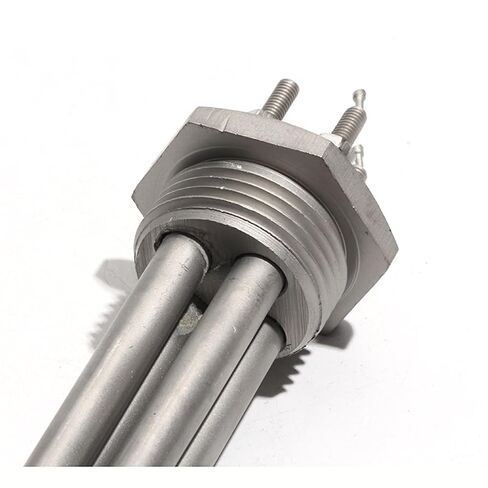DN25 DC12V/24V/48V 300W 600W عنصر تسخين لسخان المياه 1 بوصة سخانات أنبوبية جميع الفولاذ المقاوم للصدأ 304 (NPT، 48V_600W) in Kuwait