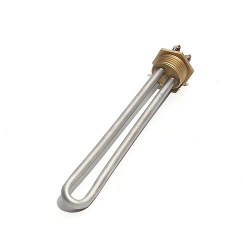 سخان DN25/32 مم، عنصر تسخين كهربائي 1.0 بوصة لسخان الغلاية/موزع المياه، سخانات 110 فولت/220 فولت، 700 وات/1000 وات/1500 وات (أبيض، 110V_700W105L DN25 201SS) in Kuwait
