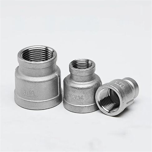 1/8 "1/4" 3/8 "1/2" 3/4 "1" 1-1/4 "1-1/2" أنثى الموضوع 304 الفولاذ المقاوم للصدأ المقبس المخفض تجهيزات الأنابيب موصل (1.5 BSP - 1.2 BSP) تركيبات السباكة in Kuwait