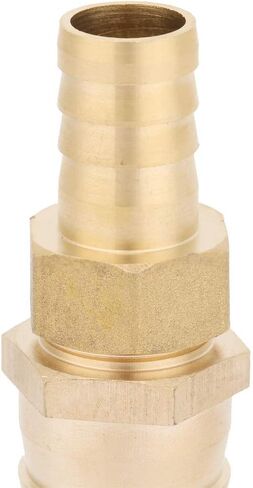 Yinhing Copper Diameter Reducer Bushing 16mm to 25mm Brass Barbed Reducing Adapter for Female Thread Pipe Fittings Proof and High Pressure (16-25mm) in Kuwait