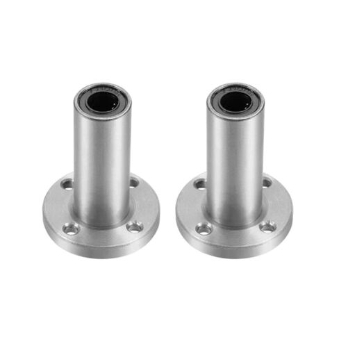 Small Sealed Steel Ball Bearing 4PCS 8mm LMF8LUU Long Type Round Flange Coupling Linear Motion Bearing CNC Parts Slide in Kuwait