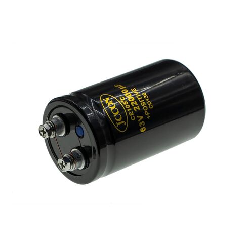 1 Piece 63V 22000UF 50x80mm Screw Termial Type Aluminum Electrolytic Capacitor 63 Volt 22000 UF in Kuwait