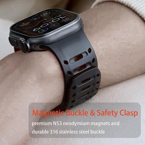 Lamshaw متوافق مع Shock Clock Max Bands، سريع الإصدار من السيليكون الرياضي الجديد المقاوم للعرق، حزام مسامي للجنسين متوافق مع Pavlok Shock Clock 3، Max in Kuwait
