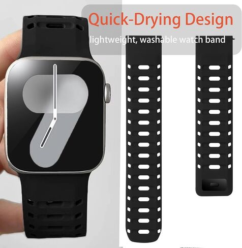 Lamshaw متوافق مع Shock Clock Max Bands، سريع الإصدار من السيليكون الرياضي الجديد المقاوم للعرق، حزام مسامي للجنسين متوافق مع Pavlok Shock Clock 3، Max in Kuwait