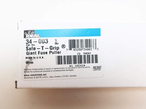 IDEAL 34-003 Safe-T-Grip Giant Fuse Puller 31-100/101-400AMP 600V-AC in Kuwait