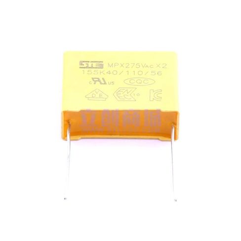 عدد 2 مكثف أمان: X2 1.5 فائق التوهج ±10% 275VAC سلك شعاعي، P=27.5 مم X2P2155KV1B0320220130ES0 in Kuwait