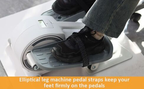 4 Pcs Pedal Straps, Leg Exerciser Foot Straps for Seniors, Anti-Slip Elastic Pedal Straps for Home Fitness, Pedal Exerciser Accessories for Low-Impact Workouts, Fitness Equipment in Kuwait