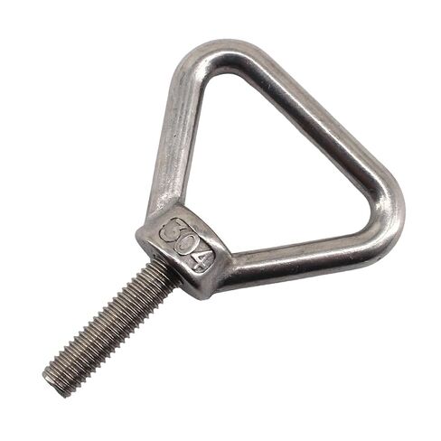 4Pcs M8x30 304 Stainless Steel Long Shank Triangle Lifting Eye Bolts Screws Heavy Duty Lifting Ring Eyebolts in Kuwait