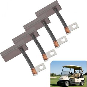 مجموعة فرش محرك عربة الجولف لسيارة EZGO/Club Car/Yamaha | يناسب EZGO 1980+، Club Car 1984+، Yamaha 1978+ الغاز/الكهرباء؛ النحاس والكربون. يستعيد أداء المحرك؛ مجموعة الترقية in Kuwait