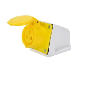 IP44 4H 110V الأصفر المكونات الصناعية 3P 16A موصل مقبس ذكر أنثى بعقب الطيران المقرنة (013-4h، 32A-KL4-4B) in Kuwait