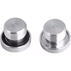 304 316 Stainless Steel Metric Male Thread Hex Socket ED End Cap Rubber Sealing Ring Flange Pipe Fitting(304SS Rubber,M5x0.8 5PCS) in Saudi Arabia