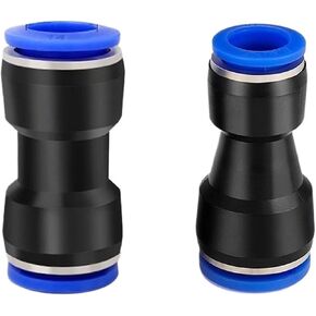 50/100PCS Pneumatic Fittings Quick Air Connector Hose Tube Fitting PU PG 4mm 6mm 8mm 10mm 12mm Push Into Pluglug(100 PCS,PG 8-6) in Kuwait