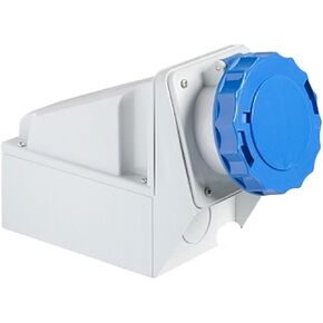 81190 Connector PK Screw Connection Concealed Industrial Socket (125A 6h IP67 3P Blue) in Saudi Arabia