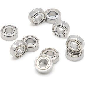 10 قطع MR115ZZ 5x11x4mm ABEC-7 كرة أخدود عميقة تحمل مصغرة MR115Z(MR62ZZ 2X6X2.5) in Kuwait