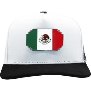 قبعات Ferreti FT159 المكسيك قبعة بيسبول للرجال والنساء - Gorra de Mexico Premium قابلة للتعديل، Gorras para Hombre Originales - قبعة بيسبول بيضاء in Kuwait