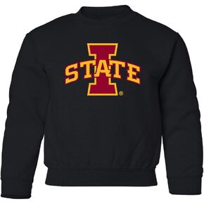 CornBorn Kids Choose Your Design - ISU Cyclones Youth Crewneck Sweatshirts in Saudi Arabia
