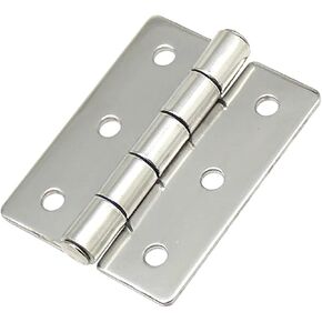Industrial Cabinet Door Hinge 304 Stainless Steel Distribution Cabinet Hinge Flat Folding Hinge 65x 50x2mm 1Pcs(Mirror polishing) in Saudi Arabia