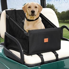 Universal Golf Cart Dog Seat for Small/Medium Dogs and Cats, Upgraded Rigid Frame, Durable & Scratch-Proof in Saudi Arabia