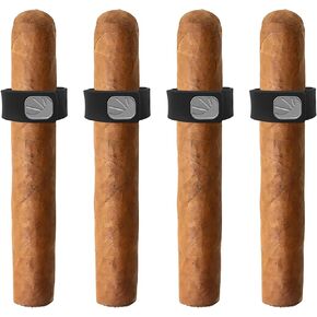 4PCS Adjustable Magnetic Cigar Holder for Golf Carts & Outdoor Use (Brown) in Saudi Arabia