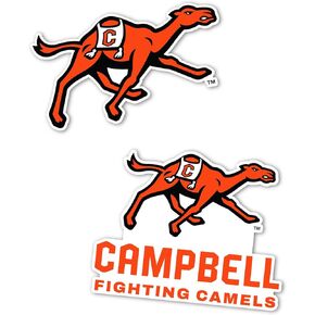 Desert Cactus Campbell University Sticker Campbell Fighting Camels Vinyl Decal Laptop Water Bottle Car Scrapbook Sheet (4 Inch Set VB) in Kuwait