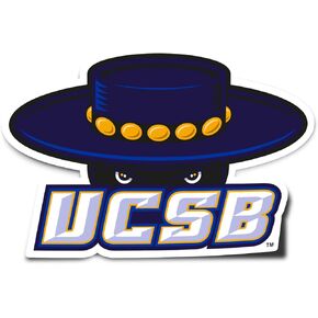 Desert Cactus University of California Santa Barbara Sticker UCSB Gauchos Vinyl Decal Laptop Water Bottle Car Scrapbook (IND 001) in Kuwait