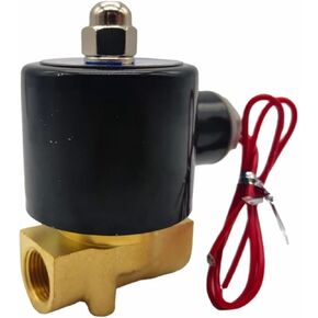 Solenoid Valve normally closed brass DN06/08/10/15/20/25 1/4"3/8"1/2"3/4"1" 12V 220V 24v Pneumatic for Water Oil helium gas(G-110V-ALUMINUM ALLOY) in Kuwait
