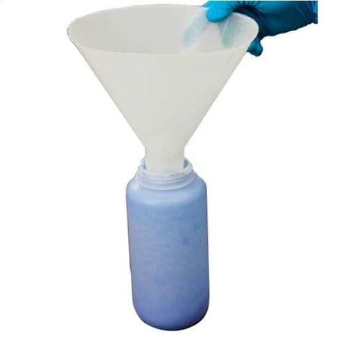 كول بارمر قمع مسحوق، HDPE، اوتوكلاف، 200 ملم القطر: 10/باك in Kuwait