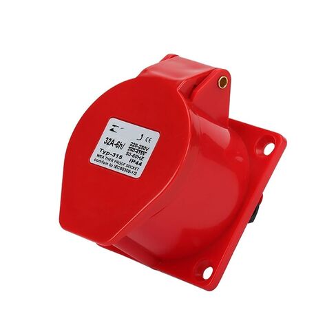 ZQ-315 مقبس الطيران 5 ثقوب 16A5X16A موصل صناعي مقاوم للماء IP44 in Kuwait