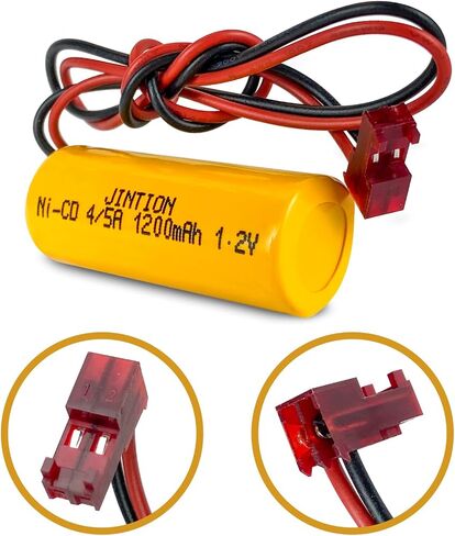 JINTION ELB1P201NB ضوء الطوارئ NiCad 1200mAh 1.2V 4/5 A بطارية لليثونيا ELB1P201N2 ELB1P2901N ELB1P201N ANIC1493 ليثونيا 1009S00-MZ ELB0320 Grainger 4WT20 OSA212 NIC1169 EBE-33 in Kuwait