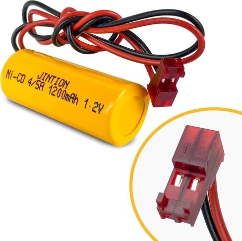 JINTION ELB1P201NB ضوء الطوارئ NiCad 1200mAh 1.2V 4/5 A بطارية لليثونيا ELB1P201N2 ELB1P2901N ELB1P201N ANIC1493 ليثونيا 1009S00-MZ ELB0320 Grainger 4WT20 OSA212 NIC1169 EBE-33 in Kuwait