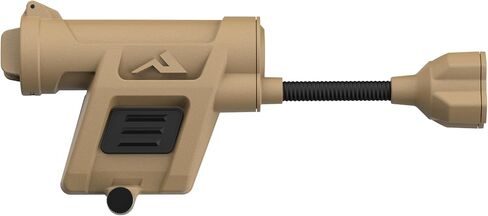Princeton Tec Charge X Tactical Helmet Light - 100 Lumens, RGB + IR LEDs, Dual-Fuel CR123 or AA, Flexible Boom, IPX8 Waterproof, Programmable Output, Rail/Headstrap Mountable, Olive Drab in Kuwait
