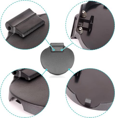 10L0L Golf Cart Steering Wheel Scorecard Holder for EZGO TXT, RXV, ST Workhorse MPT, Cushman Golf Cart, Replaces OEM# 607925 71950-G01 71147-G01 in Kuwait