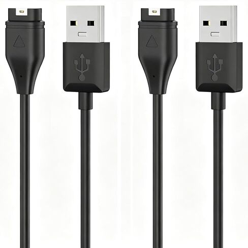 شاحن Garmin Venu 4/3/3S/2/2Plus/2S/Sq2/Sq/X1، ملحقات سلك كابل شحن بديل لساعة Garmin (2) in Kuwait
