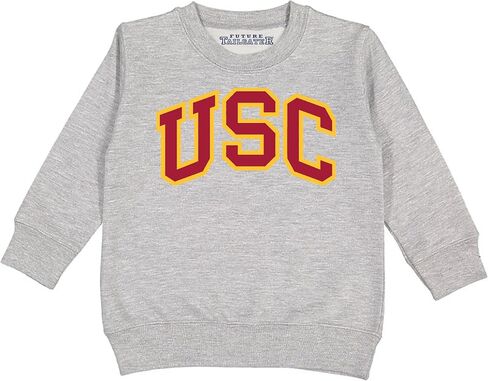 سويت شيرت USC Trojans Southern California بشعار مرخص رسميًا للرضع/الأطفال الصغار/الشباب للأولاد والبنات in Kuwait