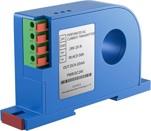 AC Current Transmitter 4-20mA RS485 DC Current Transducer 0-10V 0-5V 0-100A 0-200A Current Sensor Transducer Transmitter(0-10V,DC 0-20A) in Kuwait