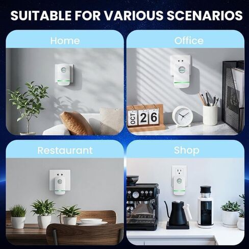 New Universal Energy-Saving Box, Plug-and-Play, Power Factor Corrector Use,Saving Device for Household/Offices (2Pcs) in Kuwait