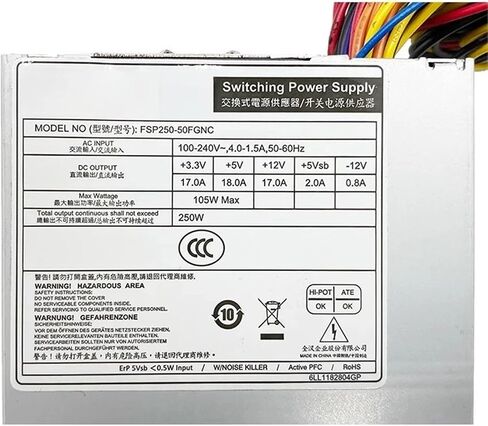 FSP250-50FGNC FSP270-60LE SPI300F4BB FSP220-50HL FSP150-50LE Silent Power Supply for NAS Flex ITX 1U Computer(FSP220-50HL 220W) in Saudi Arabia