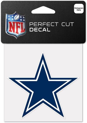 ملصق WinCraft NFL للجنسين للبالغين مقاس 8 × 8 بوصة مقطوع بالقالب in Kuwait