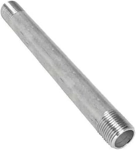 1/2 "× 60" 304 جدول من الفولاذ المقاوم للصدأ 80 S80 الحلمة مترابطة كلا الطرفين TBE سلس in Kuwait