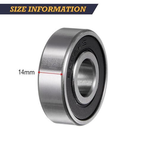 6204RS محامل 5 قطعة محامل ختم مطاطي مزدوج الصلب 20x47x14 مللي متر قبل مشحم كرة أخدود عميقة 6204-2RS محامل in Kuwait