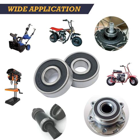 6204RS محامل 5 قطعة محامل ختم مطاطي مزدوج الصلب 20x47x14 مللي متر قبل مشحم كرة أخدود عميقة 6204-2RS محامل in Kuwait
