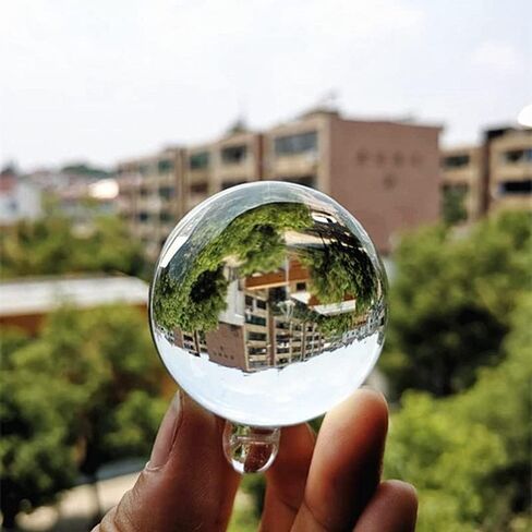 Hanging Crystals Prisms 100pcs/lot 30mm Clear Color Crystal Smooth Balls for Chandelier Pendants Lighting Spheres Hangings Crystals for Decoration in Kuwait
