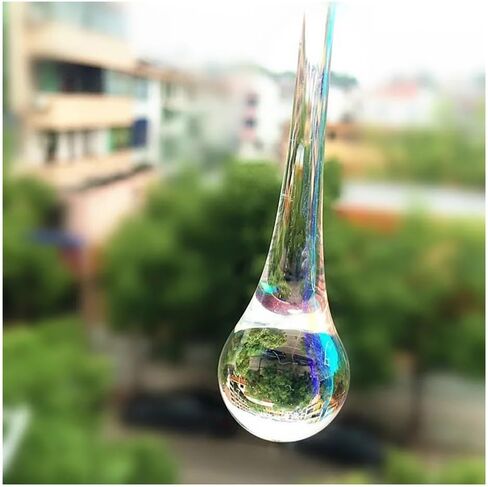Hanging Crystals Prisms 20pcs 20x80mm Crystal Clear AB Chandelier Parts Chandelier Prism Hanging Pendants Home Decoration Hangings Crystals for Decoration in Kuwait